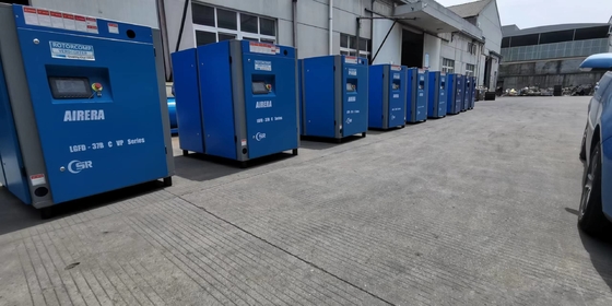 5.5kw - 160kw الهواء برغي ضاغط نظام التحكم الذكي