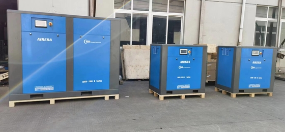 ضاغط هواء حلزوني مشحم بالزيت الكهربائي LGCD محرك مباشر IP55
