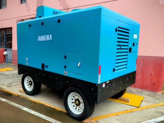 ضاغط برغي يعمل بالديزل CE ISO9001 25-500 KW -20 ℃ To + 50