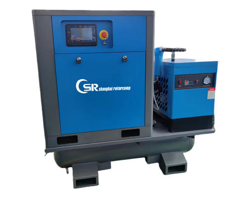 روتوركومب قوي LGSD-22 السلسلة المسمار الدوار ضاغط الهواء مباشرة على الخط / ستار دلتا 220V-480V زيت مدخنة
