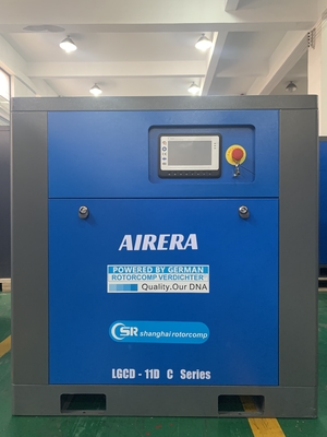LGCD-11KW 380V مضغوط الهواء المبرد بالحزام المسمار مع جهاز تحكم ذكي