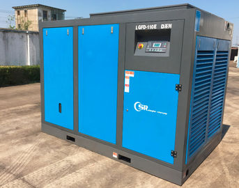 185Kw 250Hp برغي ضاغط الهواء دوارة الريح زيت التشحيم المباشر مدفوعة