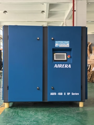 شنغهاي Rotorcomp AGFD-45D C VP صناعية المضغوط الهوائي المسمار الموجهة مباشرة قوية ولصناعية