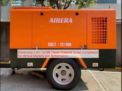 Rotorcomp CALT-12/10K ضاغط الهواء المسمار: كفاءة عالية، أداء موثوق به للتطبيق الصناعي