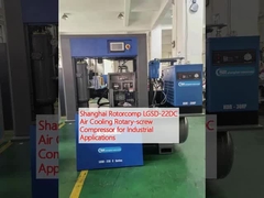 شنجهاي Rotorcomp LGSD-22DC تبريد الهواء ضاغط المسمار الدوار للتطبيقات الصناعية